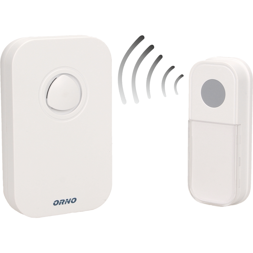 Sonerie Wireless Fado Ac IP44 230V 80m 36 Sonerii Control Volum Alb