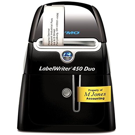 Imprimanta De Etichete LabelWriter 450 Duo USB 2.0 600x300dpi Negru/Argintiu