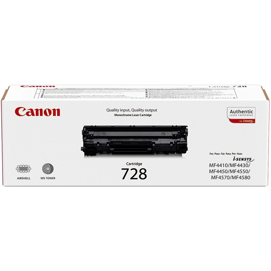 Canon Canon Toner 728 Negru - imagine 2