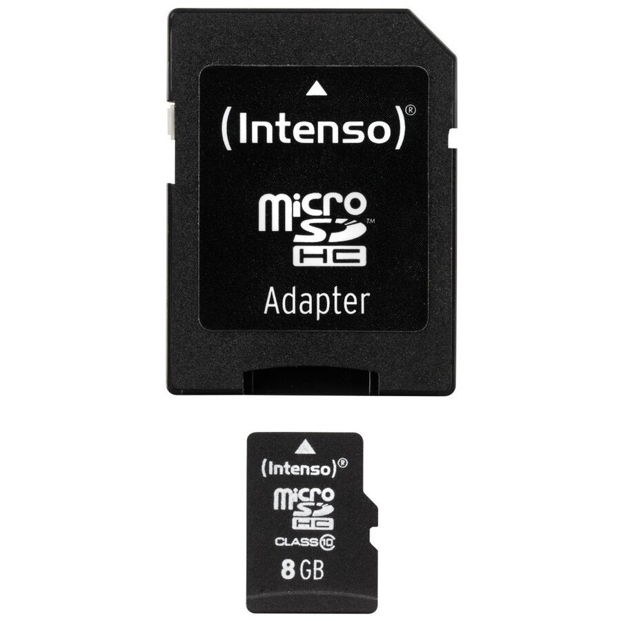 Card 8GB microSDHC + Adaptor SD