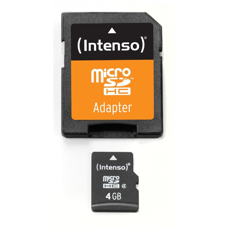 Card 4GB microSDHC + Adaptor SD