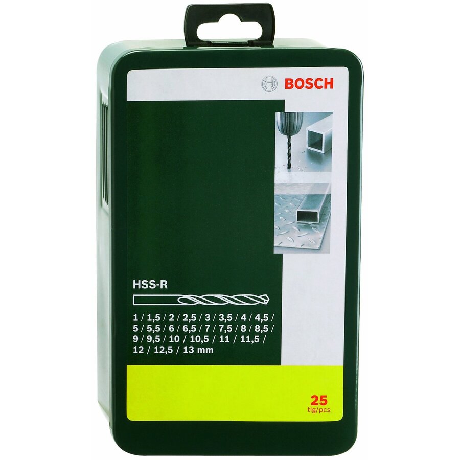 Bosch Hss-r-wiertła Do Metalu - Zestaw 25 Sztuk