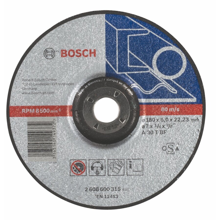 Bosch Tarcza scierna 180x6mm do Stahl