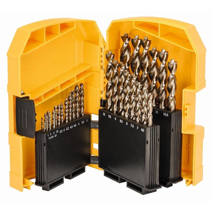 HSS-CO Metal drilling set DT4957 29pcs