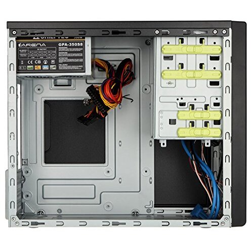 Chieftec case MESH series XT-01B-350GPB, 350W PSU (GPB-350S) - imagine 2