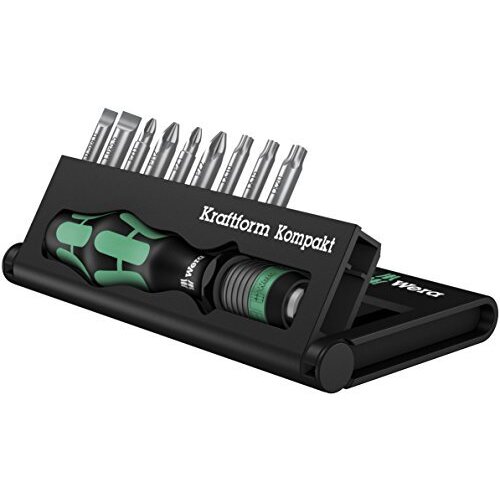 Kraftform Compact 10 Bit Holder-screwdriver Set 1/4 - 10-pieces - 05056653001