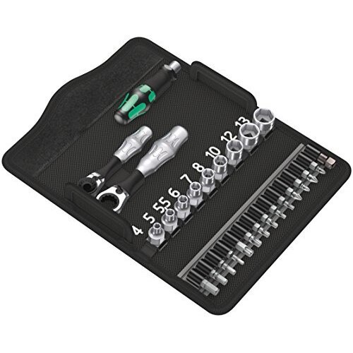 Zyklop mini 2 bit set/wrench set 1/4 - 38-pieces - 05135918001