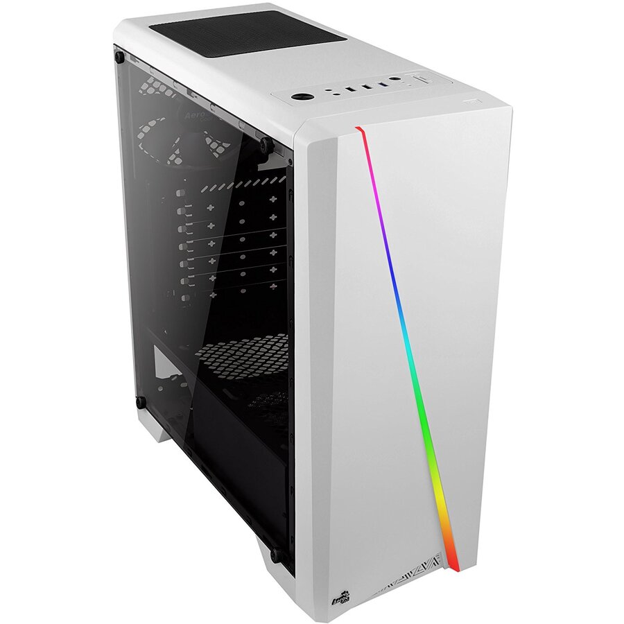 Carcasa Cylon Mid Tower RGB Alb