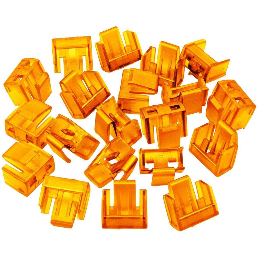 RJ45 Port Castle 20pcs - Code Orange