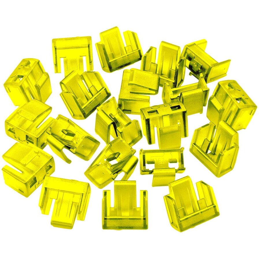 RJ45 port lock 20st - Code yellow