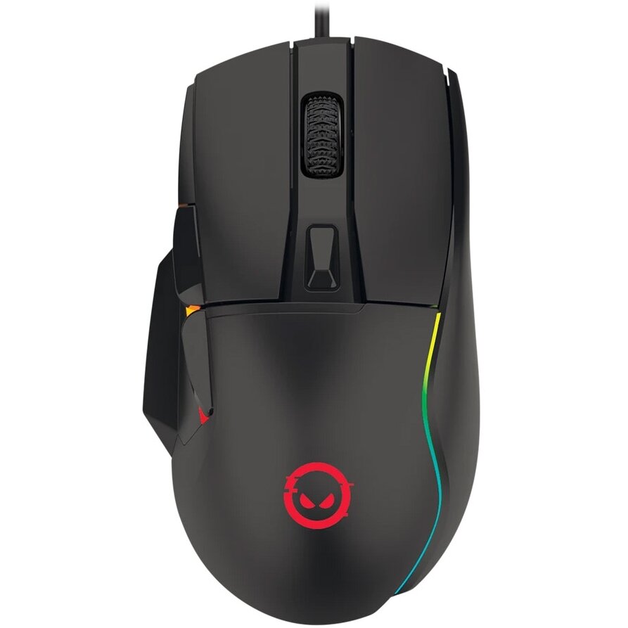 Mouse LRG-GMS357 RGB 6 Butoane Wired Negru