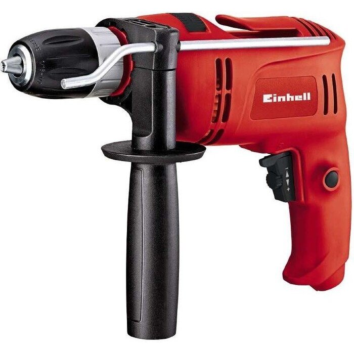 Impact Drill TC-ID 650 E (red / black, 650 watts)