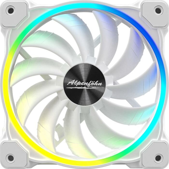 Wing Boost 3 white / HS 120x120x25 - ARGB -Single