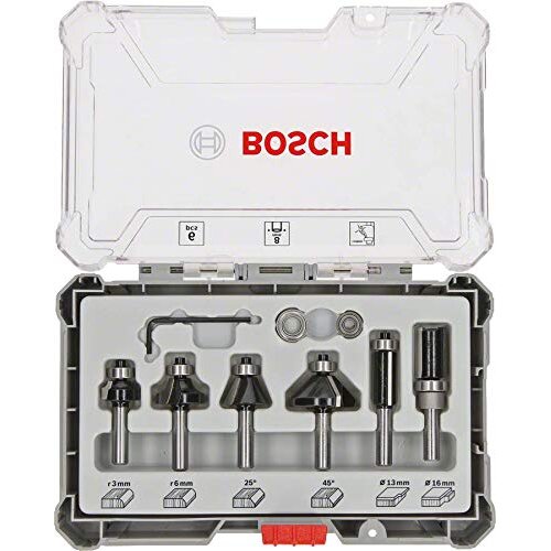 Bosch edge and edge router-set 6 pieces (8 mm)