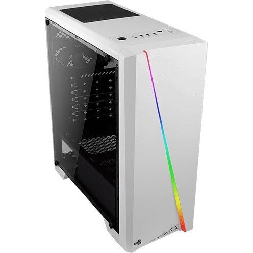 Carcasa Cylon Mini Tower RGB Alb/Negru