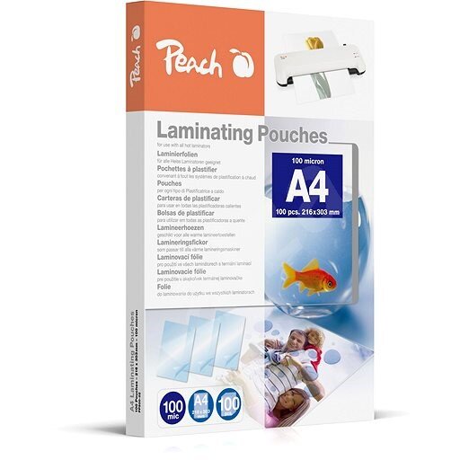 Consumabil laminating foil 100mic DINA4 100 pcs.