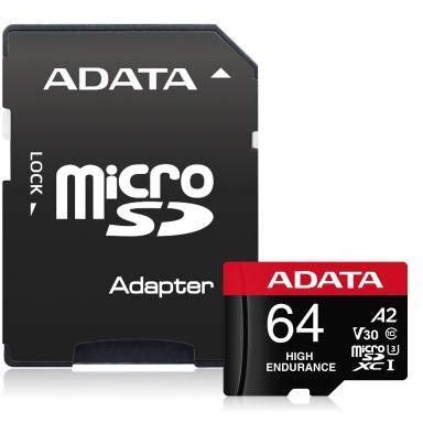 Card 64GB microSDXC + Adaptor SD