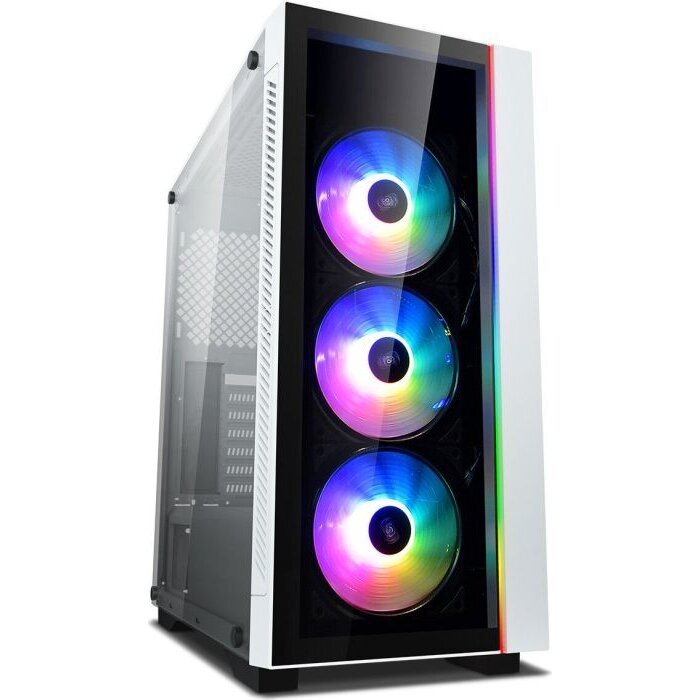 Matrexx 55 V3 ADD RGB WH 3F, tower case (white, Tempered Glass)