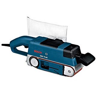 Bosch Belt Sander GBS 75 AE Professional (blue / black, suitcase)