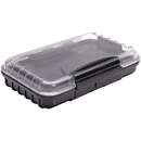 & W type 200, protective cover (black / clear, transparent lid)