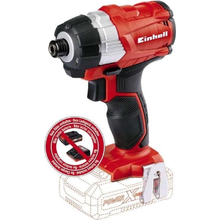 Masina de gaurit Cordless Impact Driver TE CI 18 Li brushless solo (red / black without battery and charger)