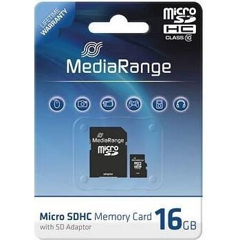 Card de Memorie 16GB Clasa 10 + Adaptor SD