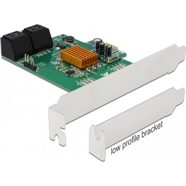 4 port SATA PCI Express card adapter