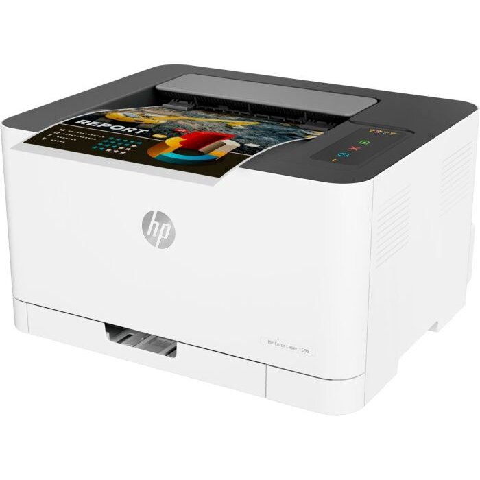 Imprimanta Laser Color 4ZB95A Format A4 LAN USB Wi-Fi Alb