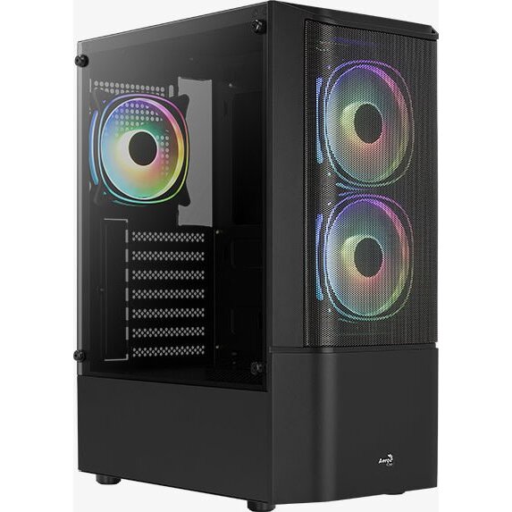 Carcasa Quantum Mesh v3 TG black ATX ACCM-PV31133.11