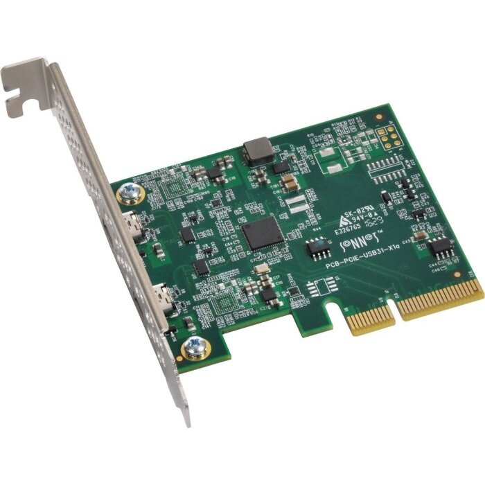 Allegro USB-C 2-Port PCIe Card, USB controller