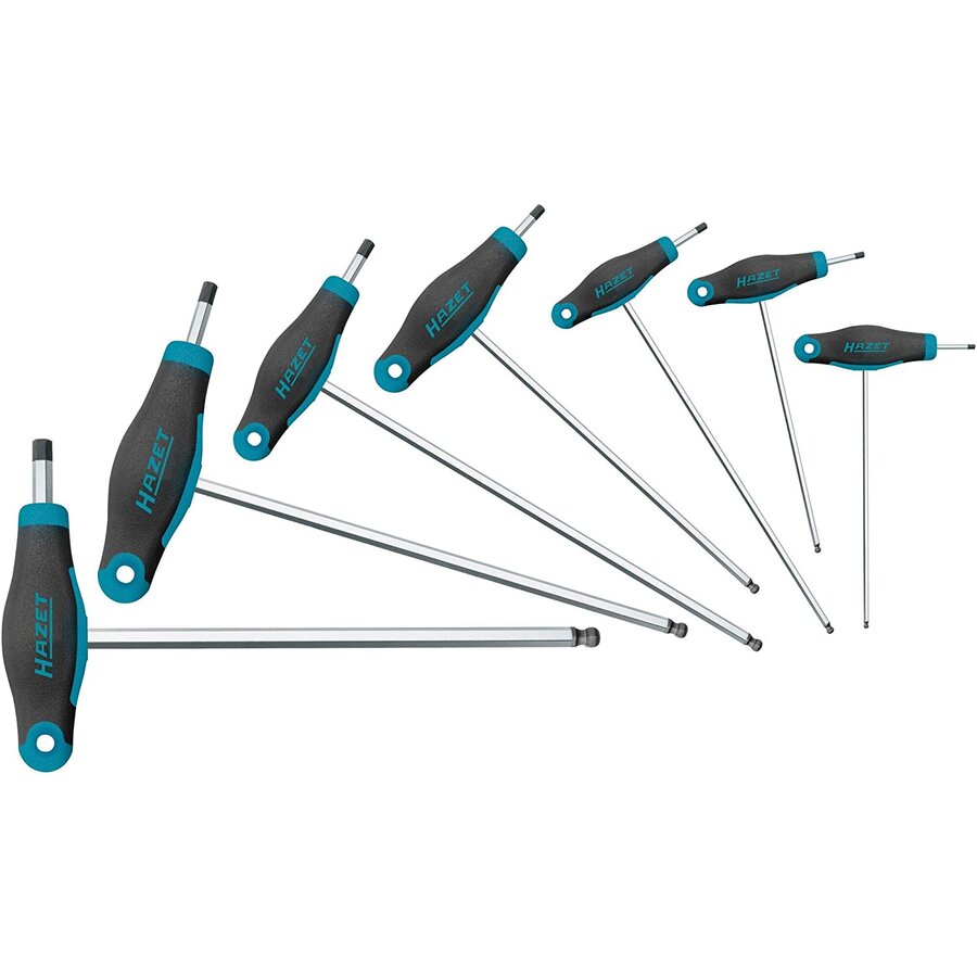 screwdriver set 829KK / 7 - with T-handle