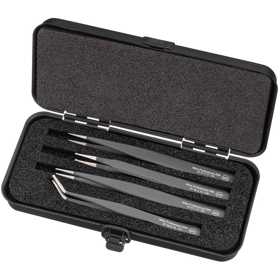 SMD tweezers Set Professional ESD - 32349