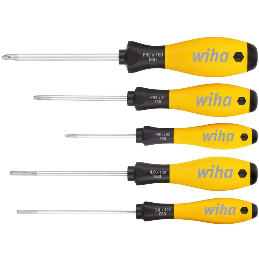 Screwdriver Set Softfinish Esd - 27252