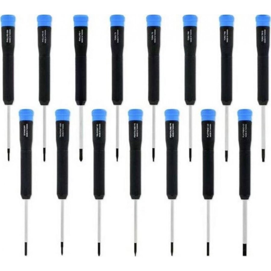 (NEW) Marlin Screwdriver Set - 15 Precision Screwdrivers