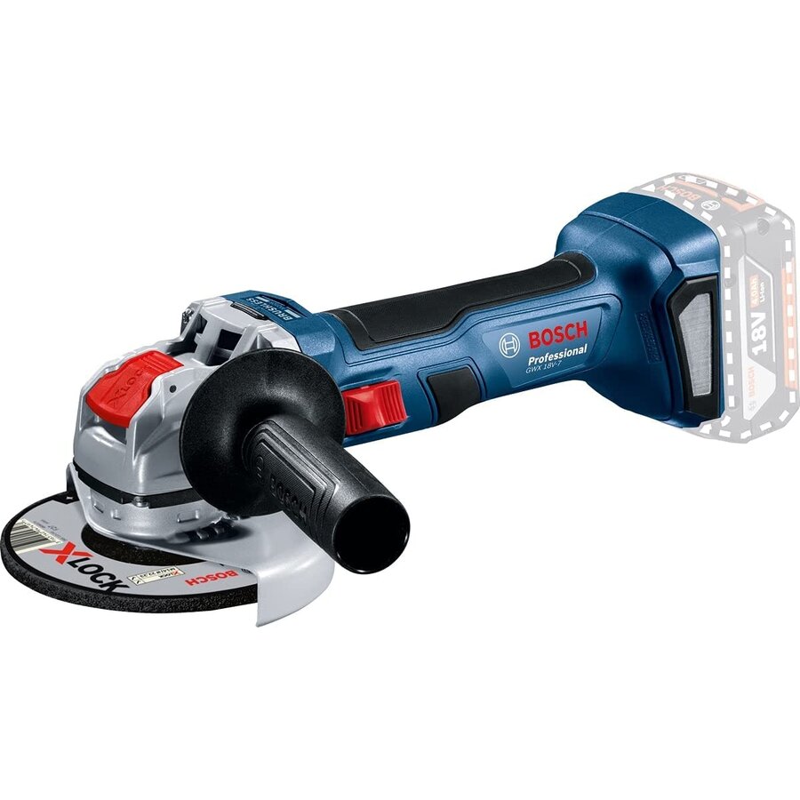 Bosch angle grinder X-LOCK GWX 18V-7 C - 06019H9101