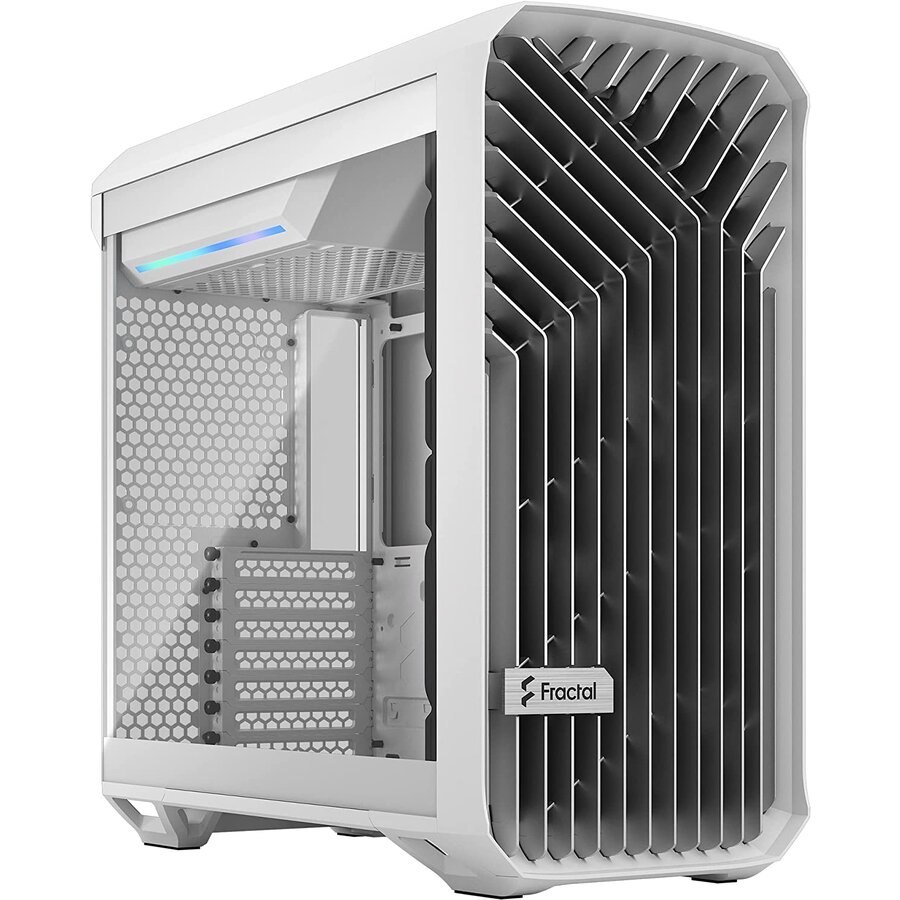 Fractal Design Torrent Compact White TG Clear Tint, Tower Case (White, Tempered Glass) FD-C-TOR1C-03