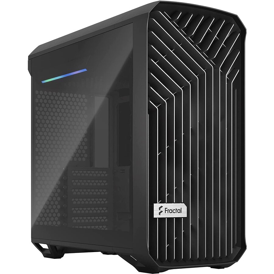 Carcasa Torrent Compact Black TG Dark Tint, Tower Case (Black, Tempered Glass)