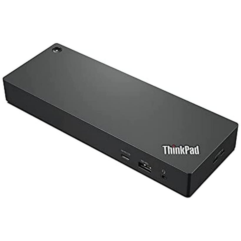 Hub USB ThinkPad Universal Thunderbolt 4 Dock, docking station (black/red)