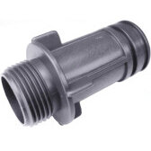 connection sleeve, long, for valve box, connection (grey)