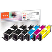 Consumabil Ink Economy Pack Plus PI100-379 (compatible with Canon PGI-580XL, CLI-581XL)