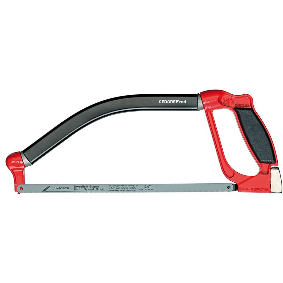 Red multifunction saw, blade length 300mm, hacksaw (red/black)