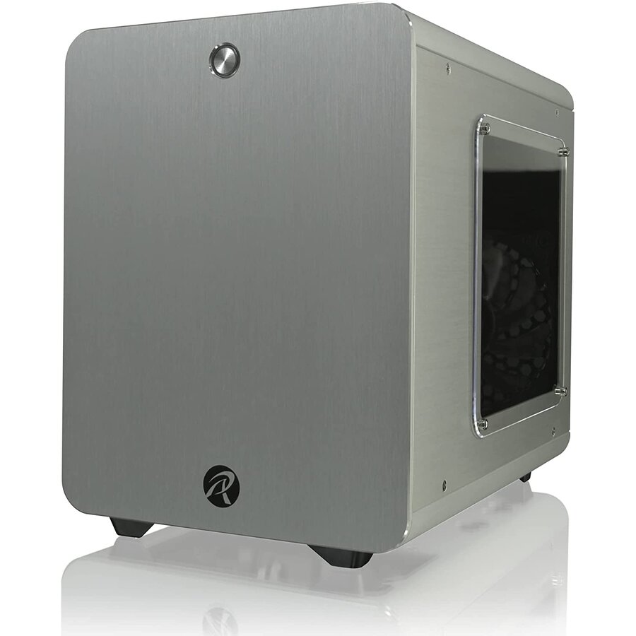 Carcasa METIS PLUS, tower case (silver, acrylic side panel)
