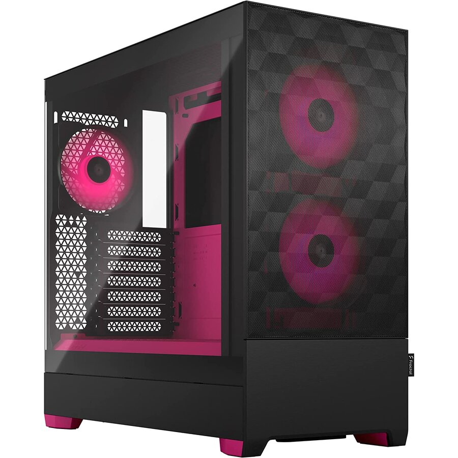 Carcasa Pop Air RGB magenta Core TG Clear Tint, Tower Case (black/magenta)