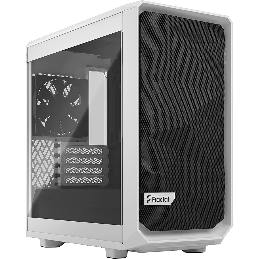Carcasa Design Meshify 2 Mini White TG Clear Tint, Tower Case (white, Tempered Glass)