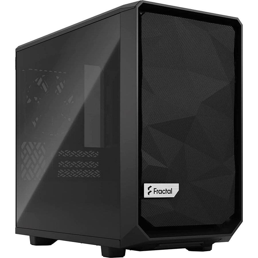 Carcasa Meshify 2 Nano black TG dark tint, tower case (black, Tempered Glass)