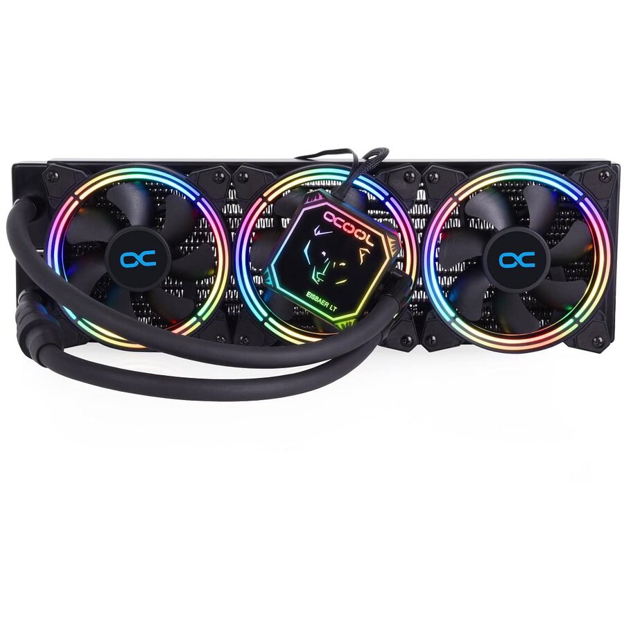 KOI Eisbaer Aurora LT360 RGB 360mm, water cooling (black)