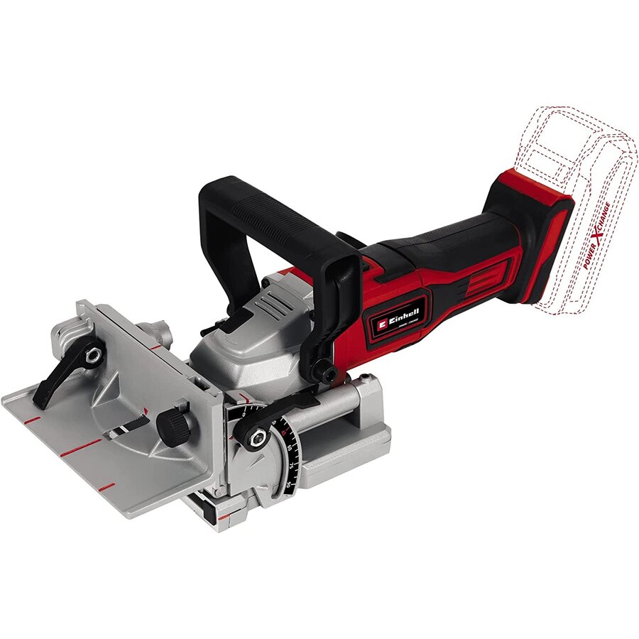 Cordless Biscuit Jointer Te-bj 18 Li - Solo, 18v, Slot Cutter (red/black, Without Battery And Charger)