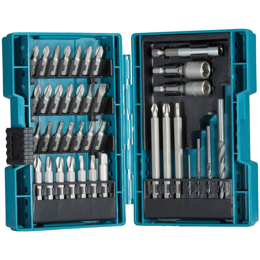 Drill & Bit Set B-54106, 38 Pieces