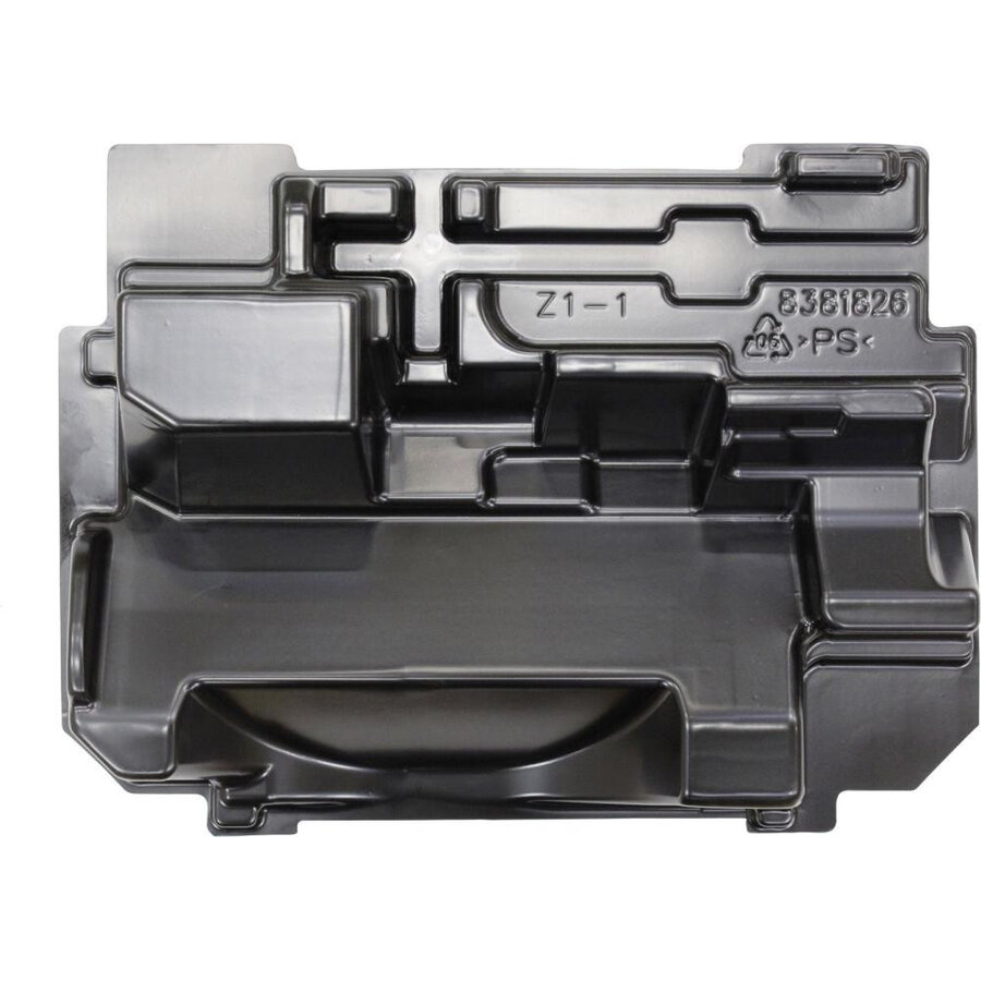 deep-drawn part 837670-0, insert for DTD / DTS / DTW / BTD (black, for MAKPAC size 2)