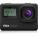 Vega X Play WiFi DVR Webcam Display LCD 2inch + 0.96inch Monocrom 16Mpx 170 Grade MicroSD Incarcare USB-C Negru